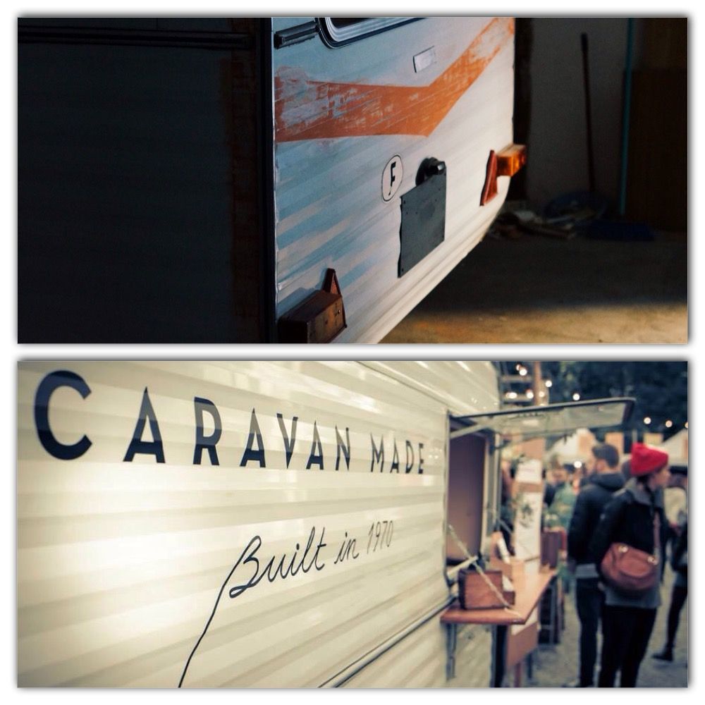El antes y el después del proyecto de Caravan Made