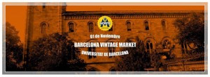 Barcelona Vintage Market en Universitat de Barcelona