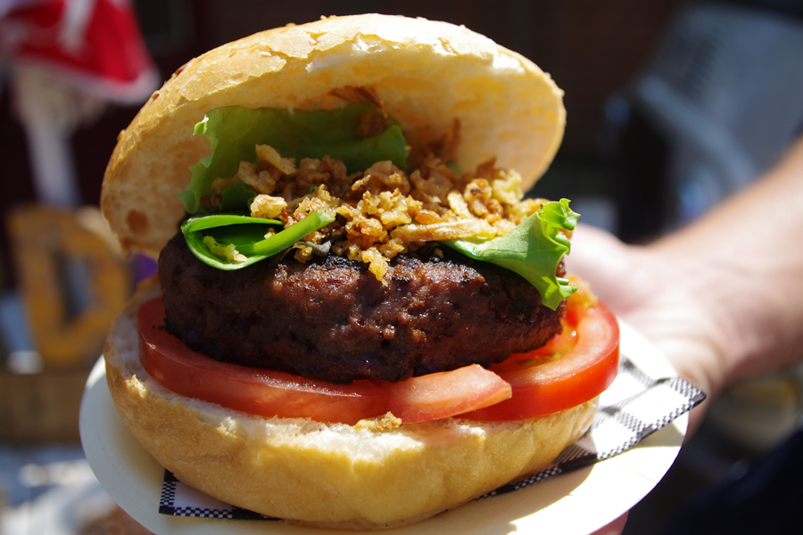 La hamburguesa de Cor de Boun en el street food